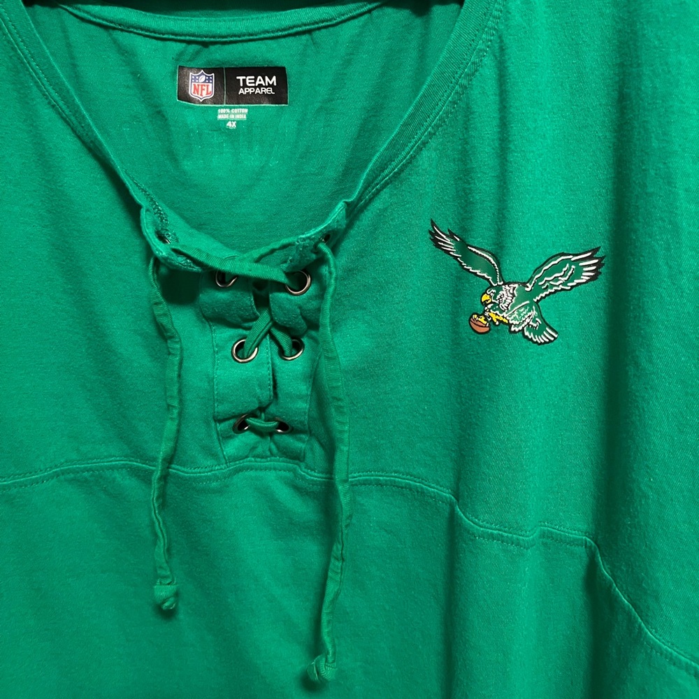 New Era Philadelphia Eagles women's plus size top - Picture 4 of 7